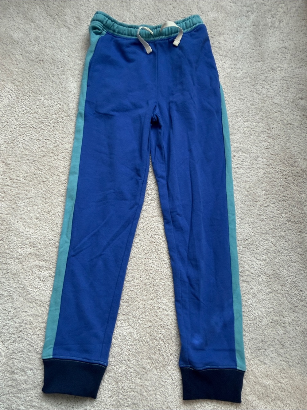 NBW Hanna Andersson Color Block French Terry Sweatpants, 10